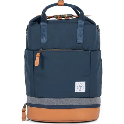 Product Of The North Babies'  Avalon Sustainable Convertible Diaper Backpack In Navy