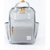 Product Of The North Elkin Sustainable Diaper Backpack In Heather Grey