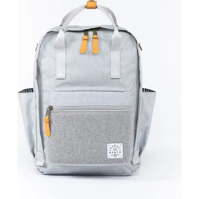 Product Of The North Elkin Sustainable Diaper Backpack In Heather Grey