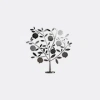 Produzione Privata Decorative Objects Grey Uni In Gray