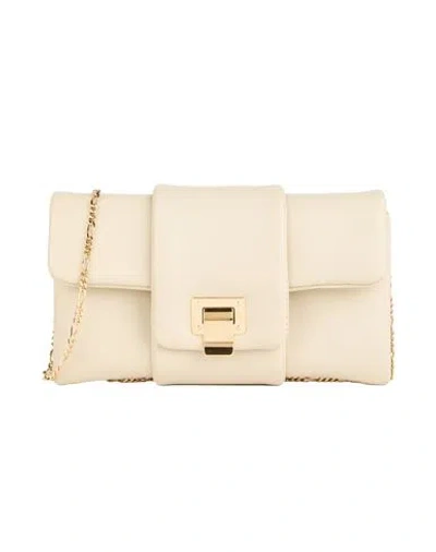 Proenza Schouler Woman Shoulder Bag Beige Size - Leather