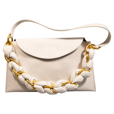Pre-owned Proenza Schouler 2000s  White Leather Shoulder Bag