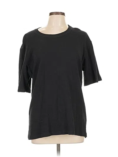 Pre-owned Proenza Schouler 3/4 Sleeve T-shirt In Black