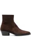 Proenza Schouler 50mm Bronco Boots In Brown