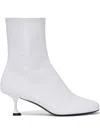 Proenza Schouler 60mm Tee Ankle Boots In White