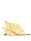 Proenza Schouler 60mm Tee Sandals In Yellow