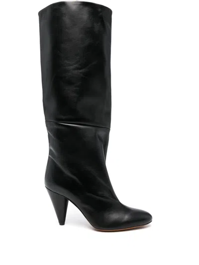 Proenza Schouler 85mm Cone Boots In Schwarz