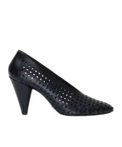 PROENZA SCHOULER 85MM PERFORATED LEATHER PUMPS