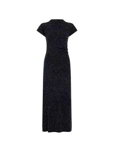 Proenza Schouler Abie Dress In Donegal Knit In Animal Print