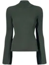 Proenza Schouler Abigail T-shirt In Green