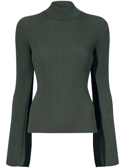 Proenza Schouler Abigail T-shirt In Green