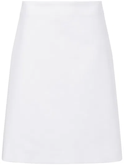 Proenza Schouler Adele Midi Skirt In White