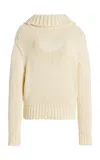 Proenza Schouler Alexandra Cotton-blend Sweater In White