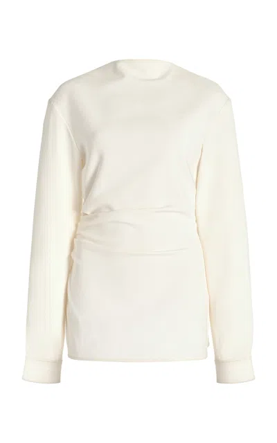 Proenza Schouler Alexis Crepe Top In White