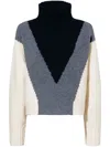 PROENZA SCHOULER ALMA SWEATER - WOMEN'S - CASHMERE/NYLON/SPANDEX/ELASTANE