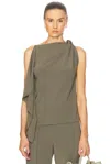 Proenza Schouler Alyssa Top In Wood