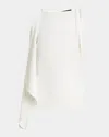 Proenza Schouler Alyssa Top In Matte Viscose Crepe In Ivory In Ivory