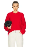 Proenza Schouler Amy Open-back Jumper In Red