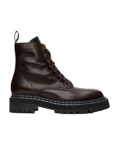 Proenza Schouler And Ankle Boots In Black