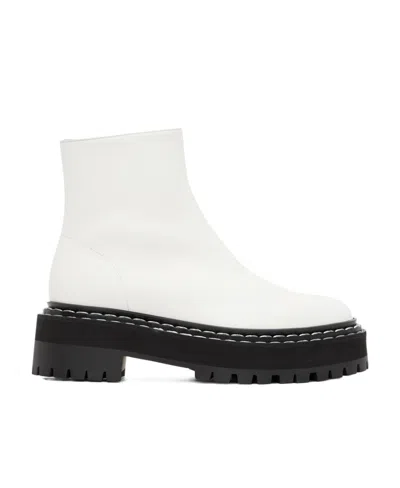 Proenza Schouler And Ankle Boots In White