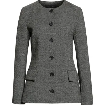 PROENZA SCHOULER PROENZA SCHOULER ANNEMARIE STRETCH WOOL MÉLANGE JACKET