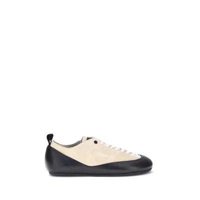 Proenza Schouler Arcadia Sneakers With Reinforced Heel Counter In Neutral