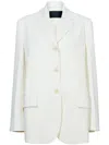 Proenza Schouler Archer Blazer In White