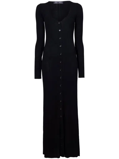 PROENZA SCHOULER ATHENA BUTTONED MAXI DRESS