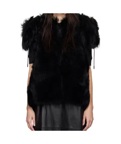 Proenza Schouler Aubrey Vest In Black