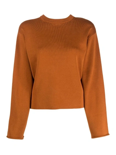 Proenza Schouler Backless Jumper In Orange