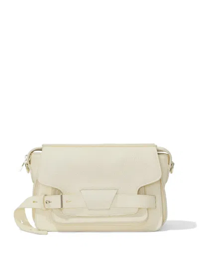 Proenza Schouler Beacon Saddle Bag In Neutrals