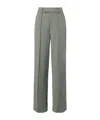Proenza Schouler Weyes Pant In Matte Double Crepe In Gray