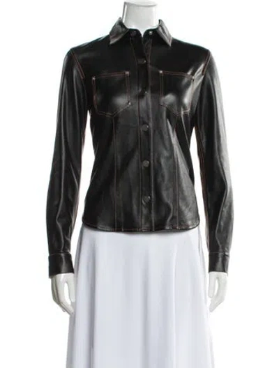 Pre-owned Proenza Schouler Biker Jacket In Black