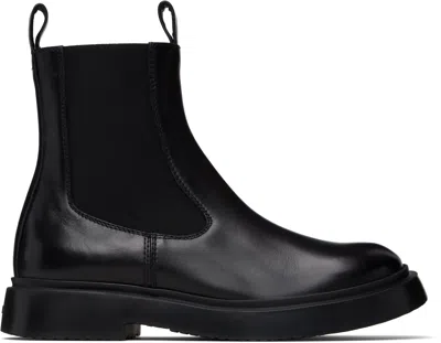 Proenza Schouler Black Bank Chelsea Boots
