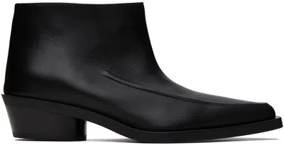 Proenza Schouler Black Bronco Boots In 001 Black