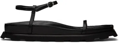 Proenza Schouler Forma Leather Sandals In Black