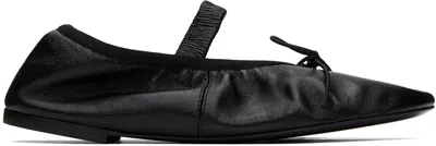Proenza Schouler Leather Mary Jane Flats In Black