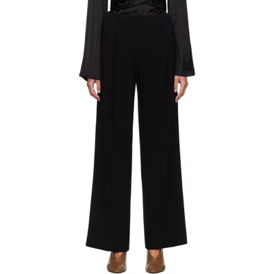 Proenza Schouler Black Halima Trousers In Blue