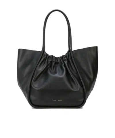 Proenza Schouler Black Logo Handbag