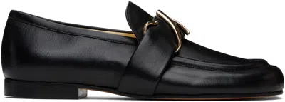 Proenza Schouler Black Monogram Loafers