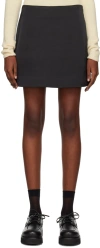 Proenza Schouler Black  White Label Miniskirt In Black