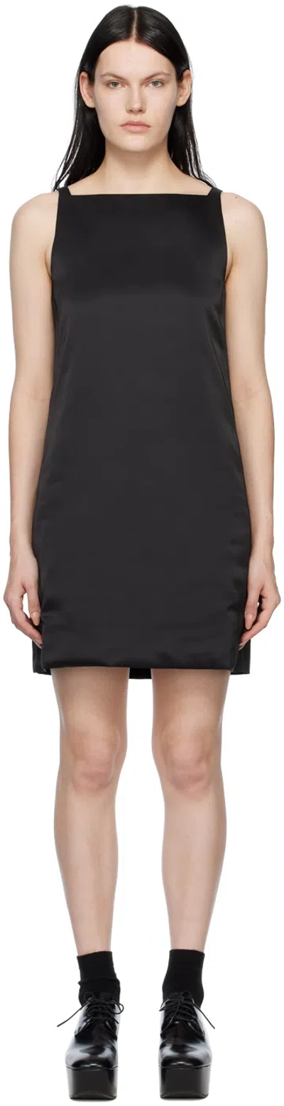 Proenza Schouler Black  White Label Sleeveless Minidress