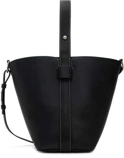 Proenza Schouler Black  White Label Sullivan Tote