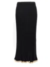 Proenza Schouler Ribbed Skirt Skirts Black In Black
