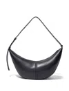 Proenza Schouler Slide Paneled Leather Shoulder Bag In Black