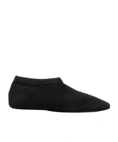 Proenza Schouler Glove Knit Slippers In Viscose Knit Black