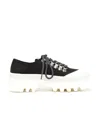 Proenza Schouler Black Sports Shoes With Thick Soles And Low Uppers In Black