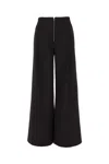 Proenza Schouler Black Stretch Wool Blend Pants In 001