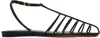 Proenza Schouler Tee Cage Sandals In Black