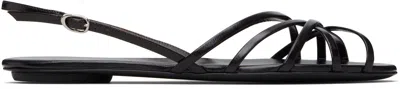 Proenza Schouler Uma Leather Slingback Sandals In Black